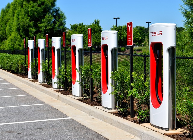 A network of electric vehicle charging stations, highlighting Velo Core's infrastructure development.